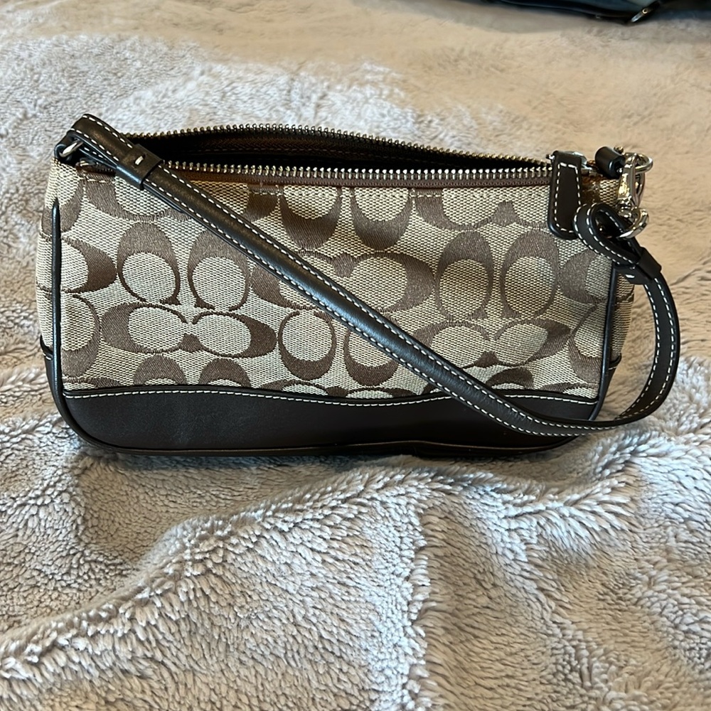 Coach Monogram Shoulder Bag